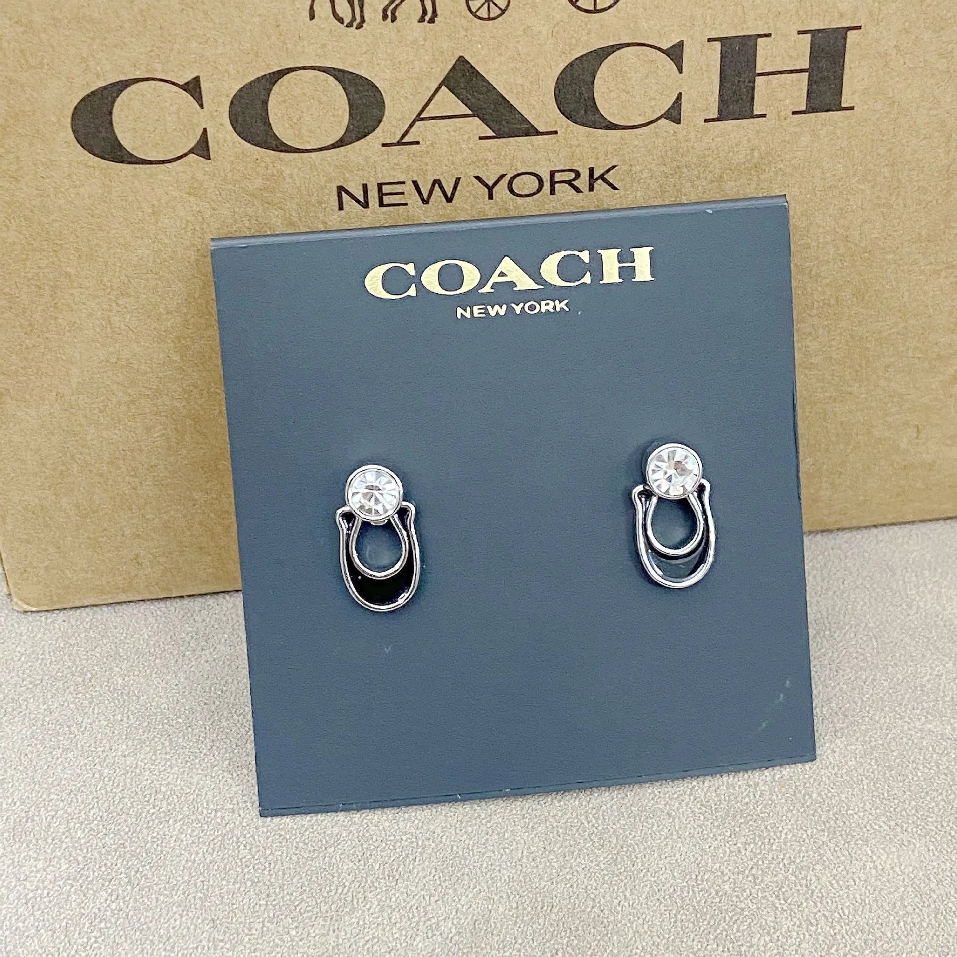 Trainer Luxe Enamel Stud Earrings