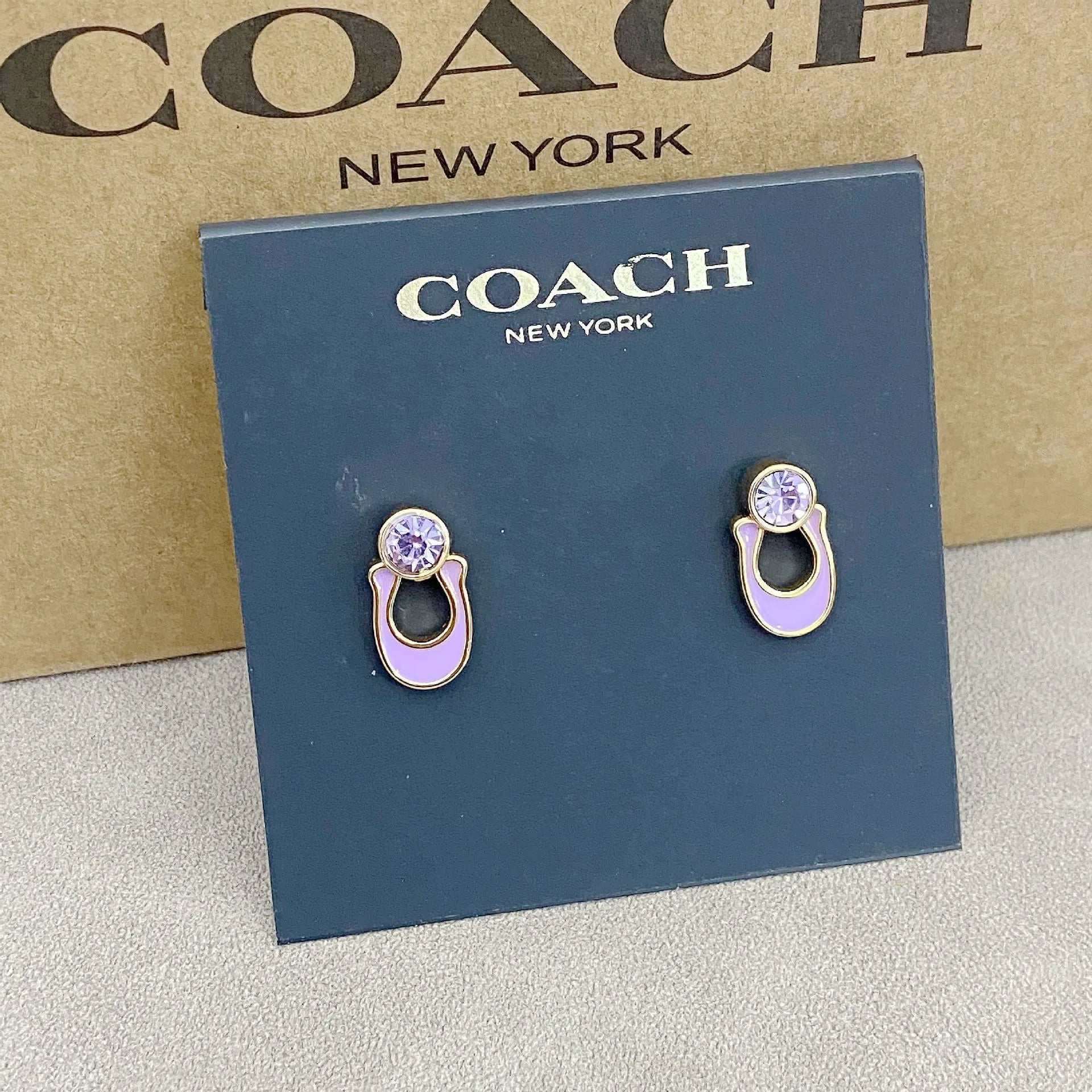 Trainer Luxe Enamel Stud Earrings