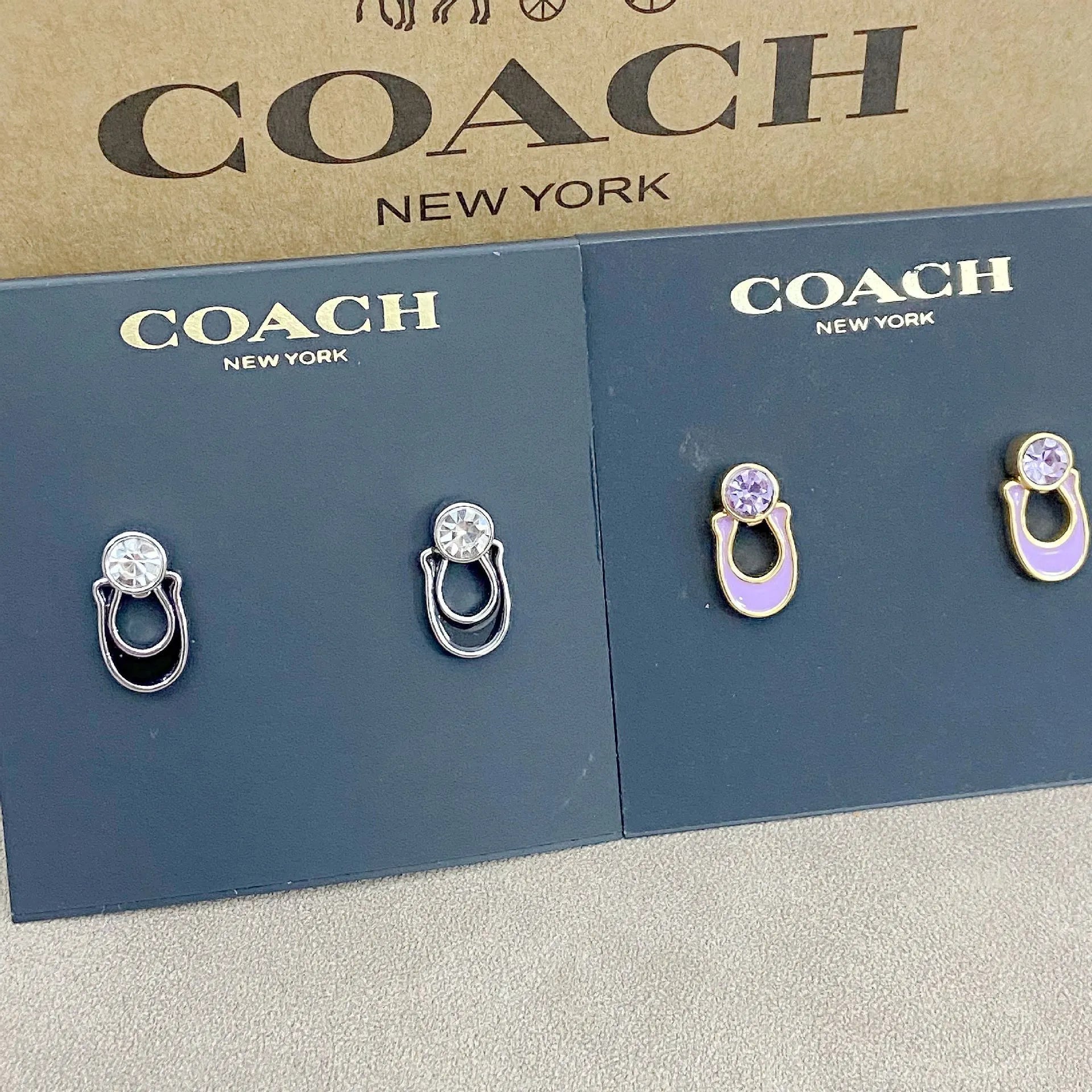 Trainer Luxe Enamel Stud Earrings