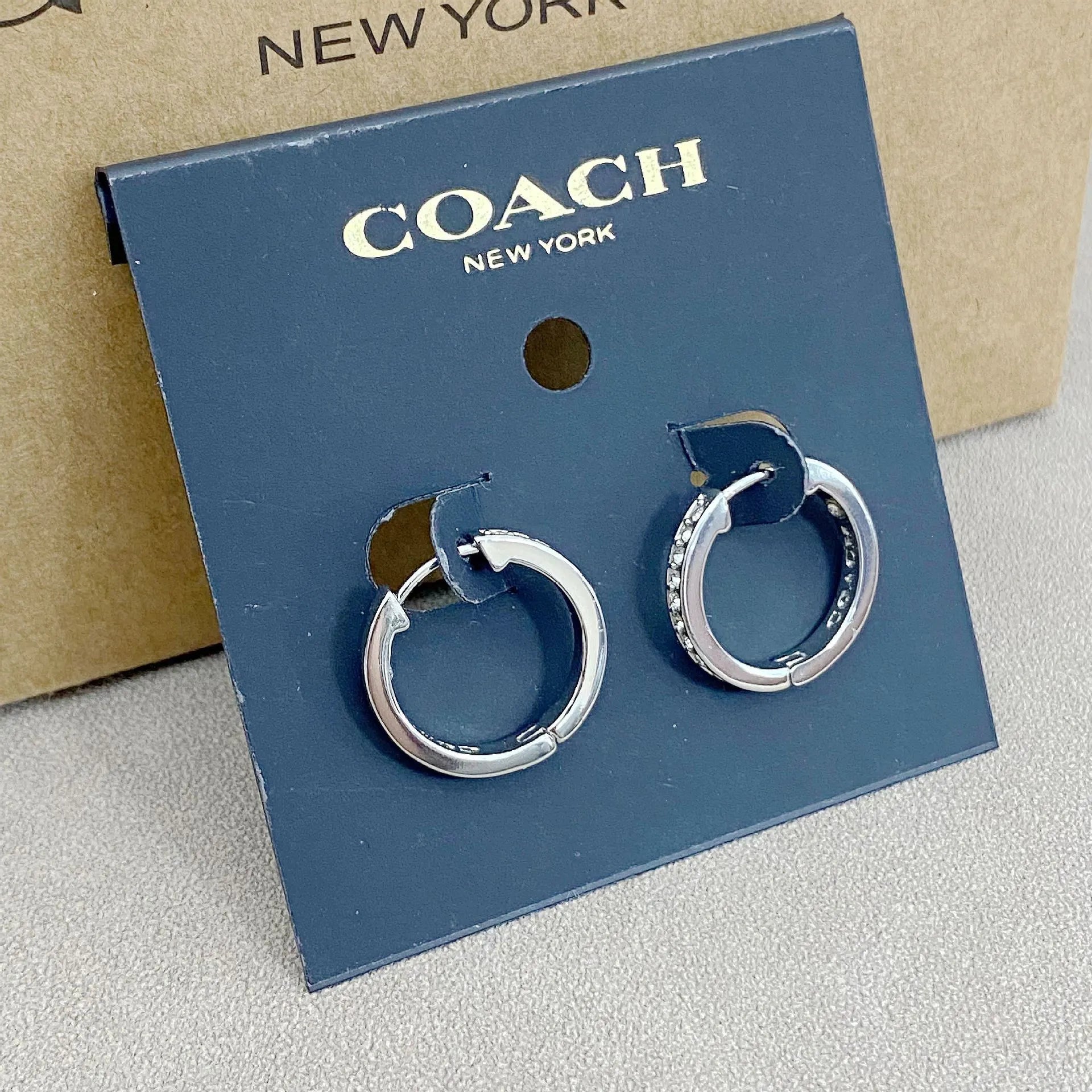 Trainer Luxe Celestial Pave Hoop Earrings