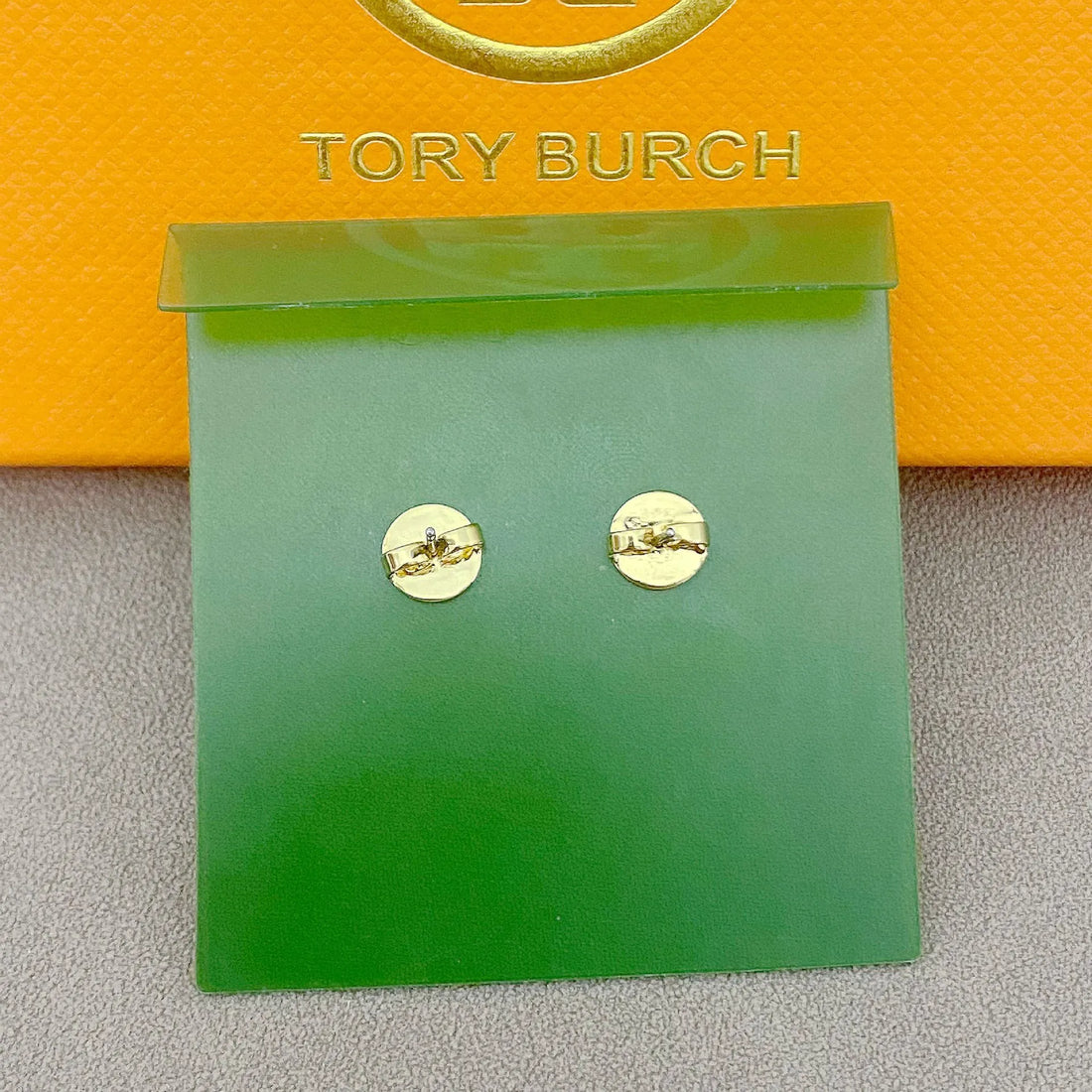 T Luxe Rhinestone Pea Stud Earrings