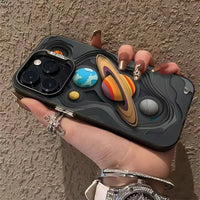 3D Cosmic Topography Phone Case (For iPhone)