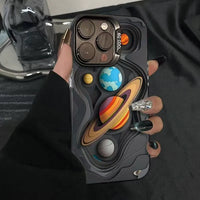 3D Cosmic Topography Phone Case (For iPhone)