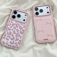 Premium Coquette Soft Leather Case (For iPhone)