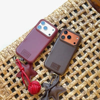 Stellar Knot Premium Leather Charm Case (For iPhone)