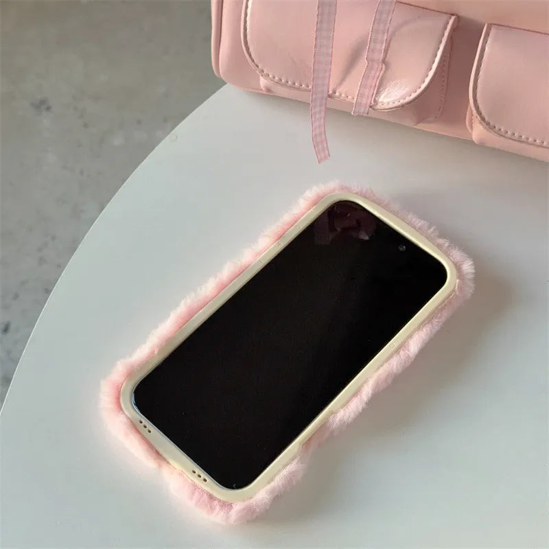 Anti-Snooping Furry Phone Case (For iPhone)