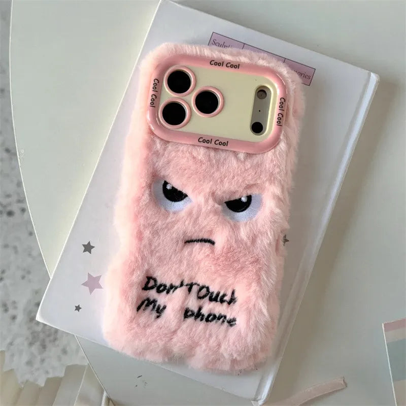 Anti-Snooping Furry Phone Case (For iPhone)
