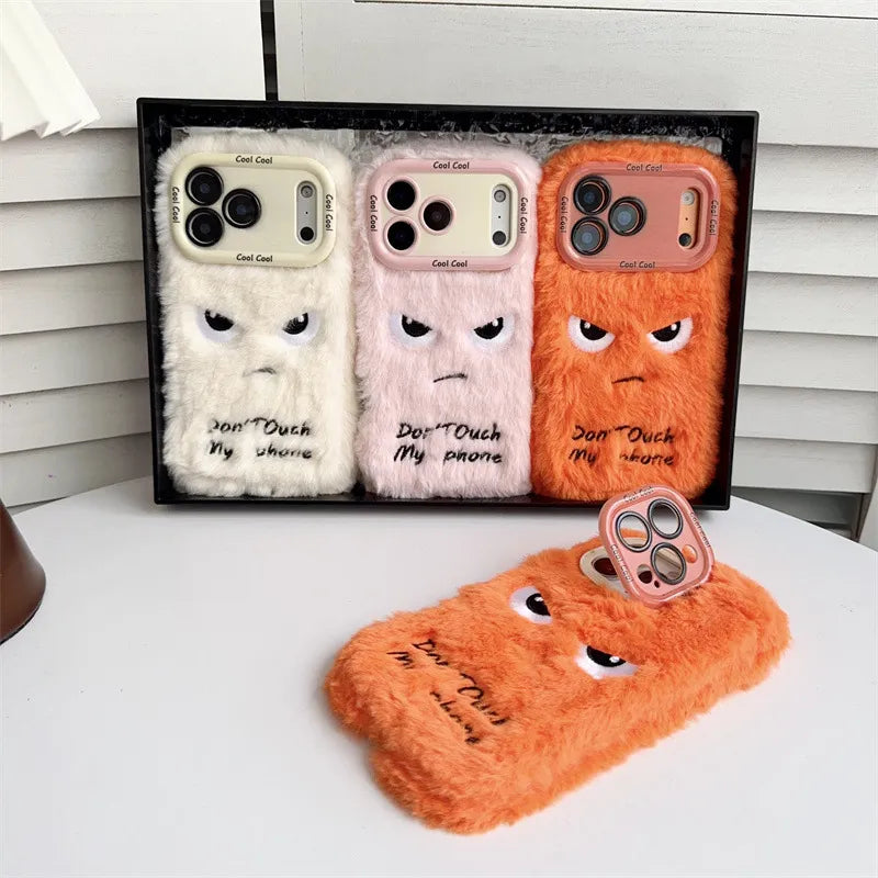 Anti-Snooping Furry Phone Case (For iPhone)