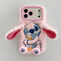 DZNY Stitch Duck Hug Phone Case (For iPhone)