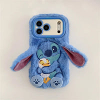 DZNY Stitch Duck Hug Phone Case (For iPhone)