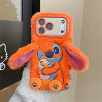 DZNY Stitch Duck Hug Phone Case (For iPhone)