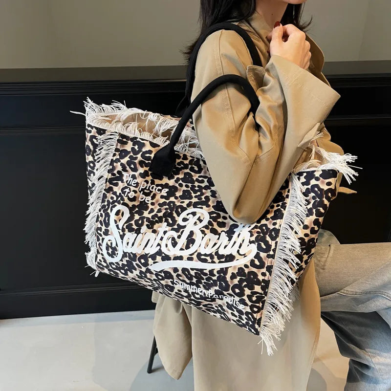 Saint Barth Summer Paradise Tote Bag