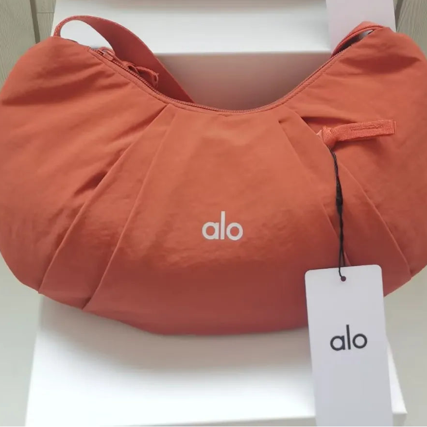 Alo Yoga Pleated Crescent Sling Bag