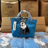 Marc Tetro Classic Dog Breed Saffiano Tote Bag