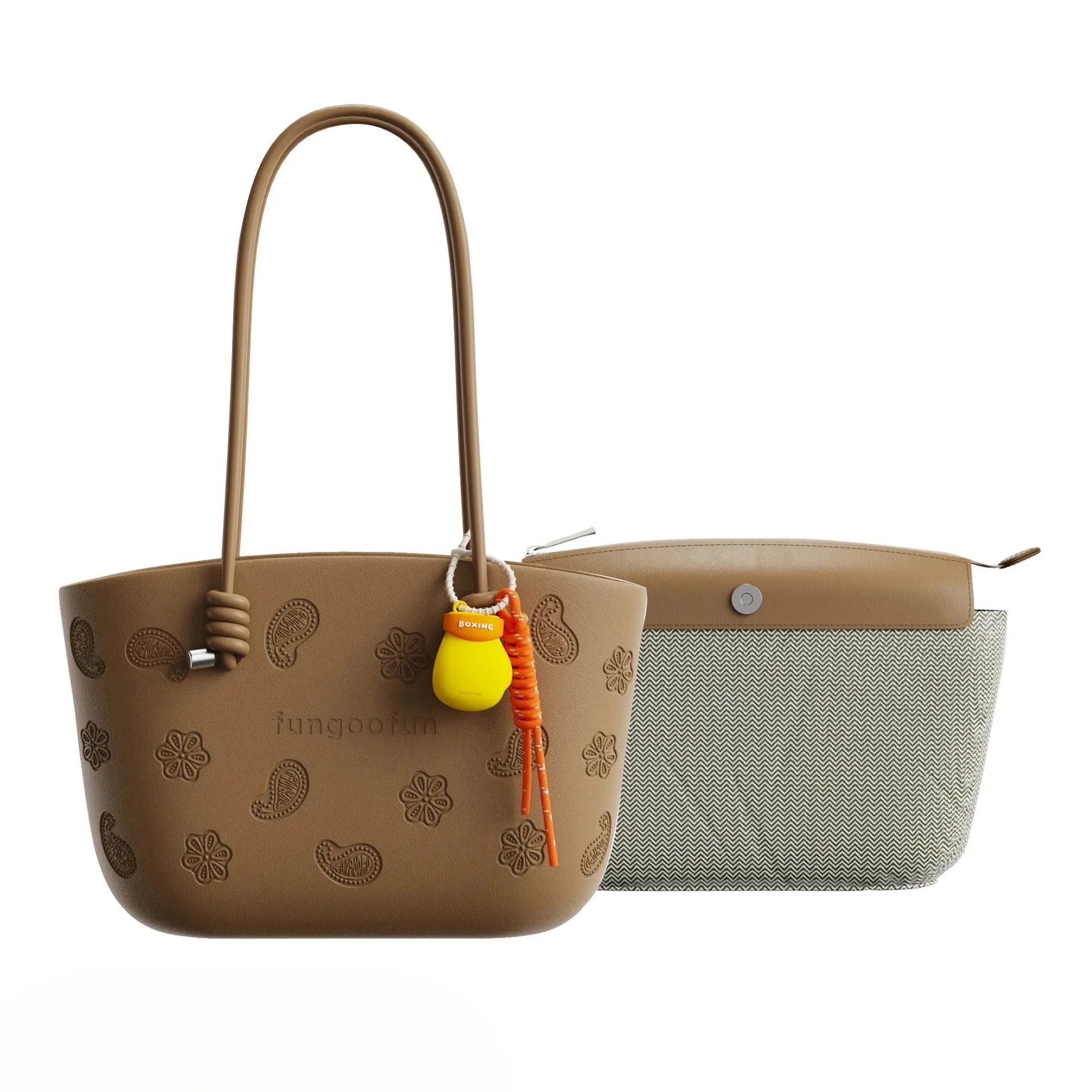 Fungoofun Embossed Jelly Tote Bag