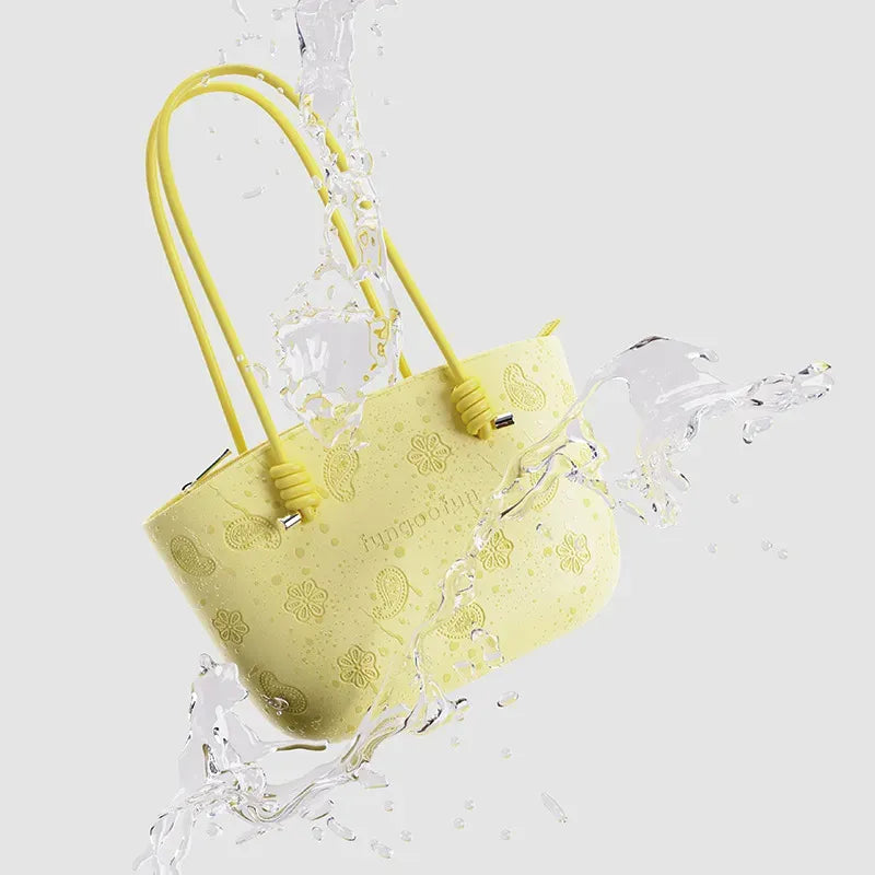 Fungoofun Embossed Jelly Tote Bag