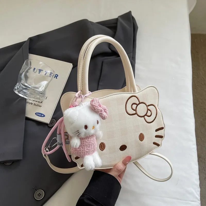 Hello Kitty Gingham Silhouette Purse