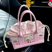 Hello Kitty Storyboard Drawstring Tote Bag