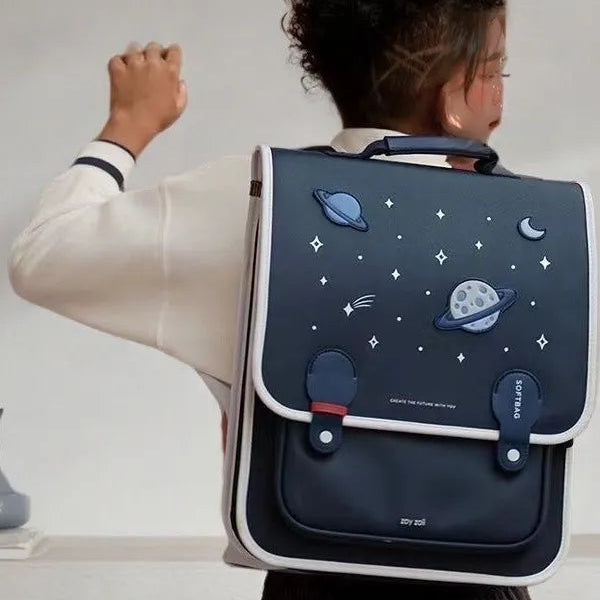 RetroCloud Ergonomic School Satchel Backpack