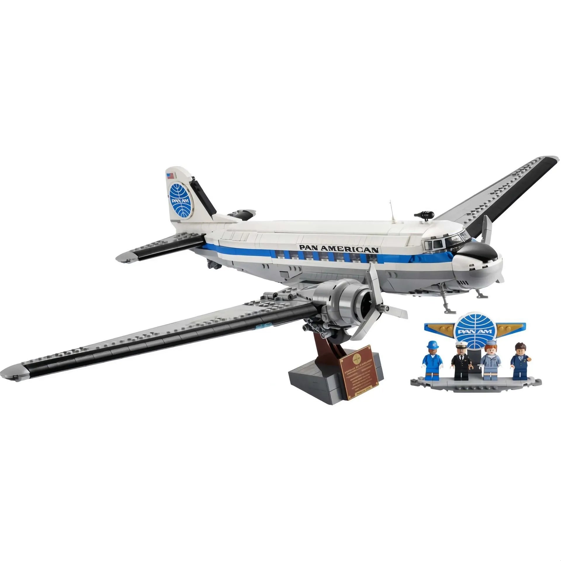Pan Am Douglas DC-3 Aviation Building Set (1903 Pcs)