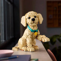 Icons Golden Retriever Puppy Building Set (2102 Pcs)