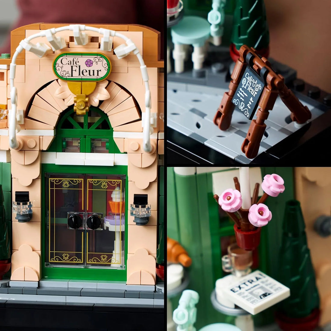 Icons French Café Building Set (1101 Pcs)