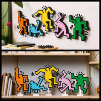 Keith Haring Dancing Figures Art Building Set (1773 Pcs)