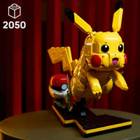 Pokémon Pikachu and Poké Ball Building Set (2050 Pcs)