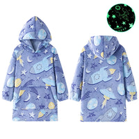 Lumina Dream Kids GID Oversized Hoodie - Bear Hugs
