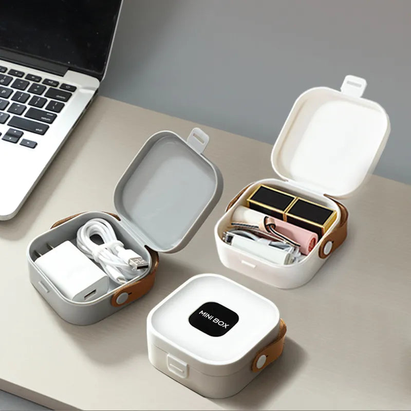 Jetsetter's Mini Box Travel Jewelry Case
