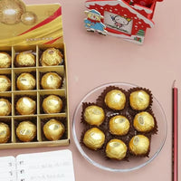 Golden Praline Truffle Eraser Set