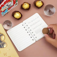 Golden Praline Truffle Eraser Set