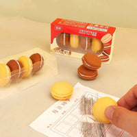 Macaron Take Apart Cookie Erasers (Set of 4)