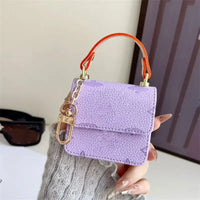 Monogram Luxe Designer Mini Bag Case (For AirPods)