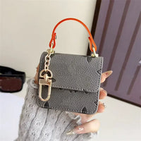 Monogram Luxe Designer Mini Bag Case (For AirPods)