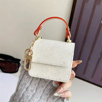 Monogram Luxe Designer Mini Bag Case (For AirPods)