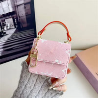 Monogram Luxe Designer Mini Bag Case (For AirPods)