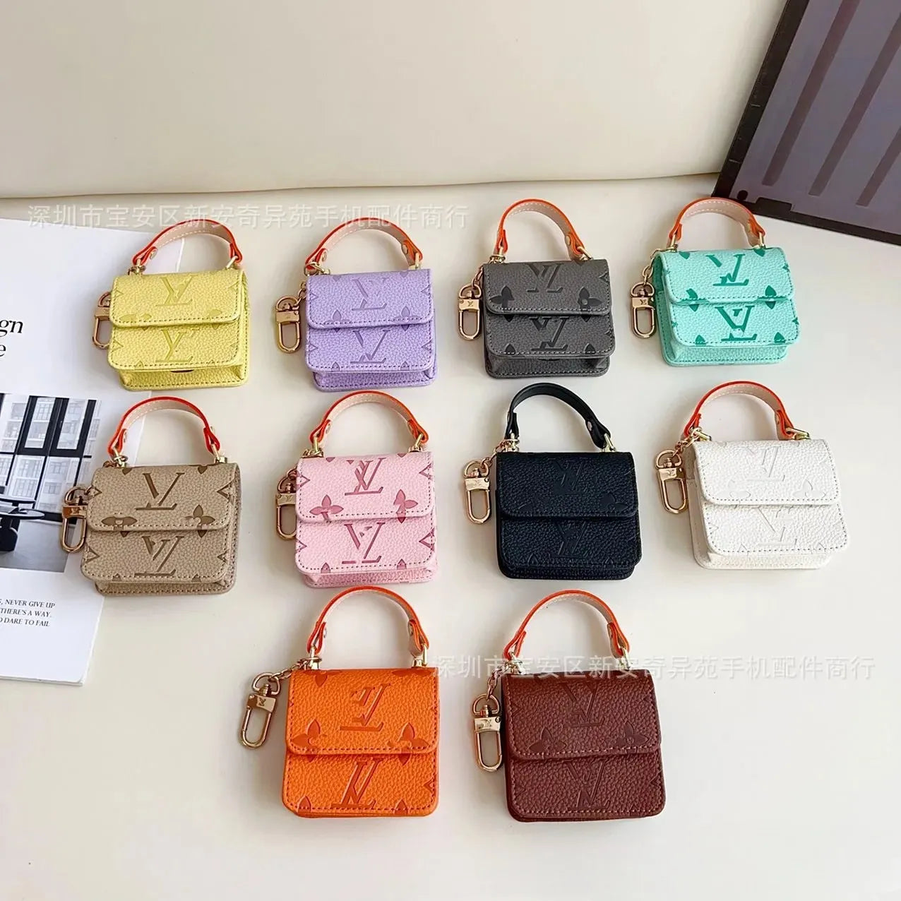 Monogram Luxe Micro Tote Case (For AirPods)