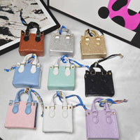 Monogram Luxe Scarf Handle Micro Tote Coin Pouch