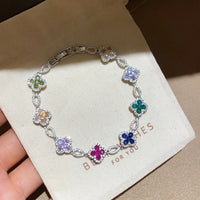 Lumina Clover Gemstone Bracelet