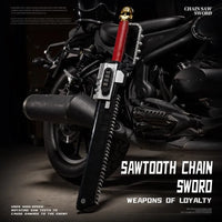 Serrated Battle Hammer Chainsword Building Blocks (1818 Pcs)