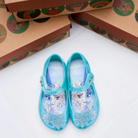 Mini Melissa Frozen Aqua Glitter Shoes