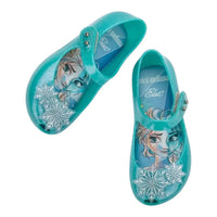 Mini Melissa Frozen Aqua Glitter Shoes