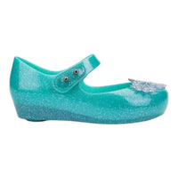 Mini Melissa Frozen Aqua Glitter Shoes