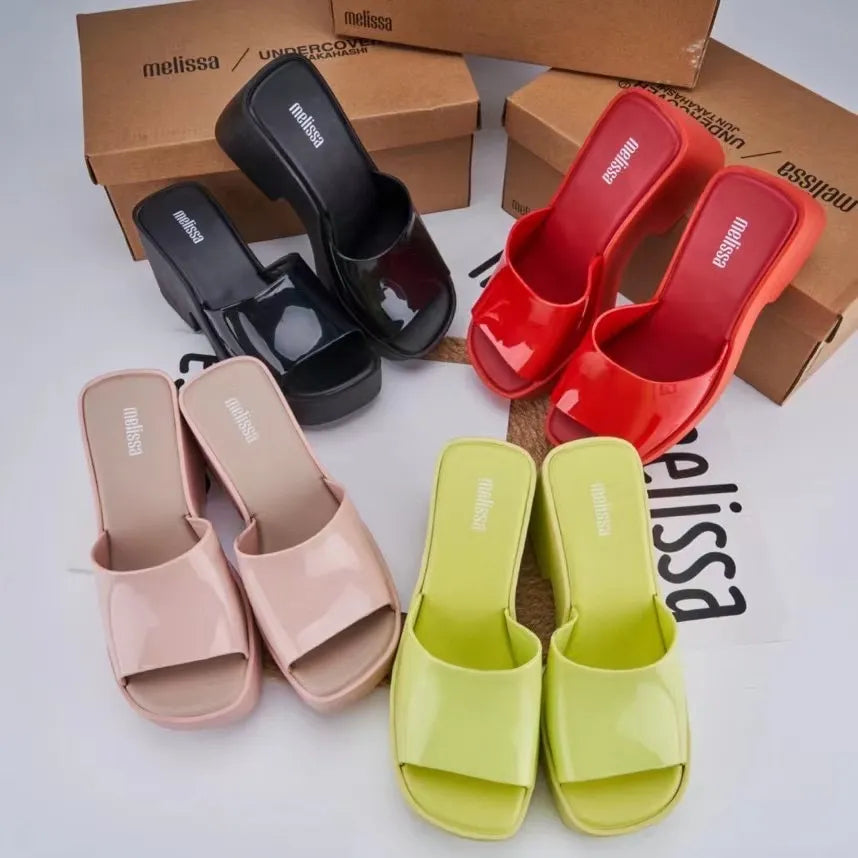 Melissa Becky Platform Slide Sandals