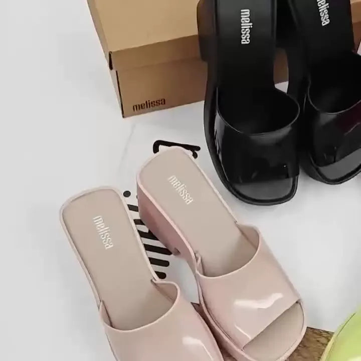 Melissa Becky Platform Slide Sandals