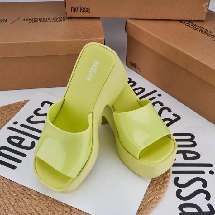 Melissa Becky Platform Slide Sandals