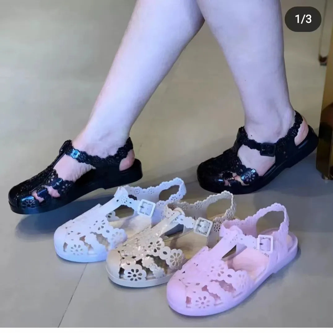 Melissa x Viktor & Rolf Possession Lace Sandals
