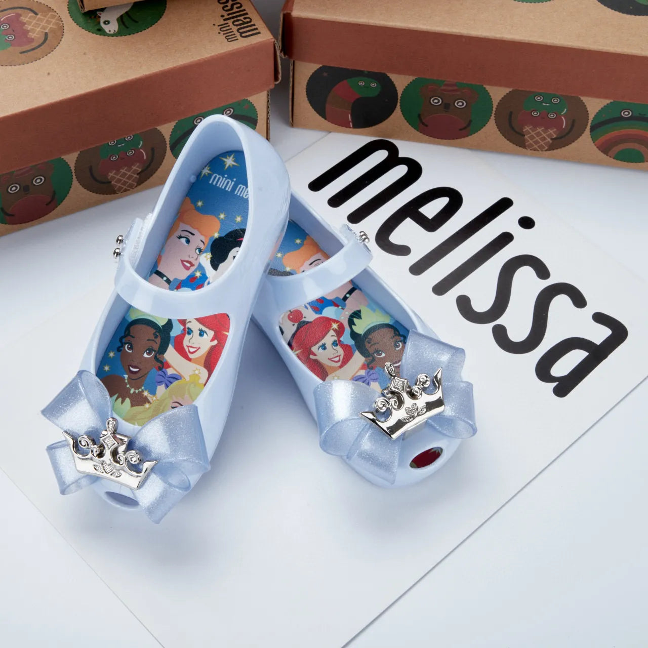 Mini Melissa DZNY Princess Flat Shoes