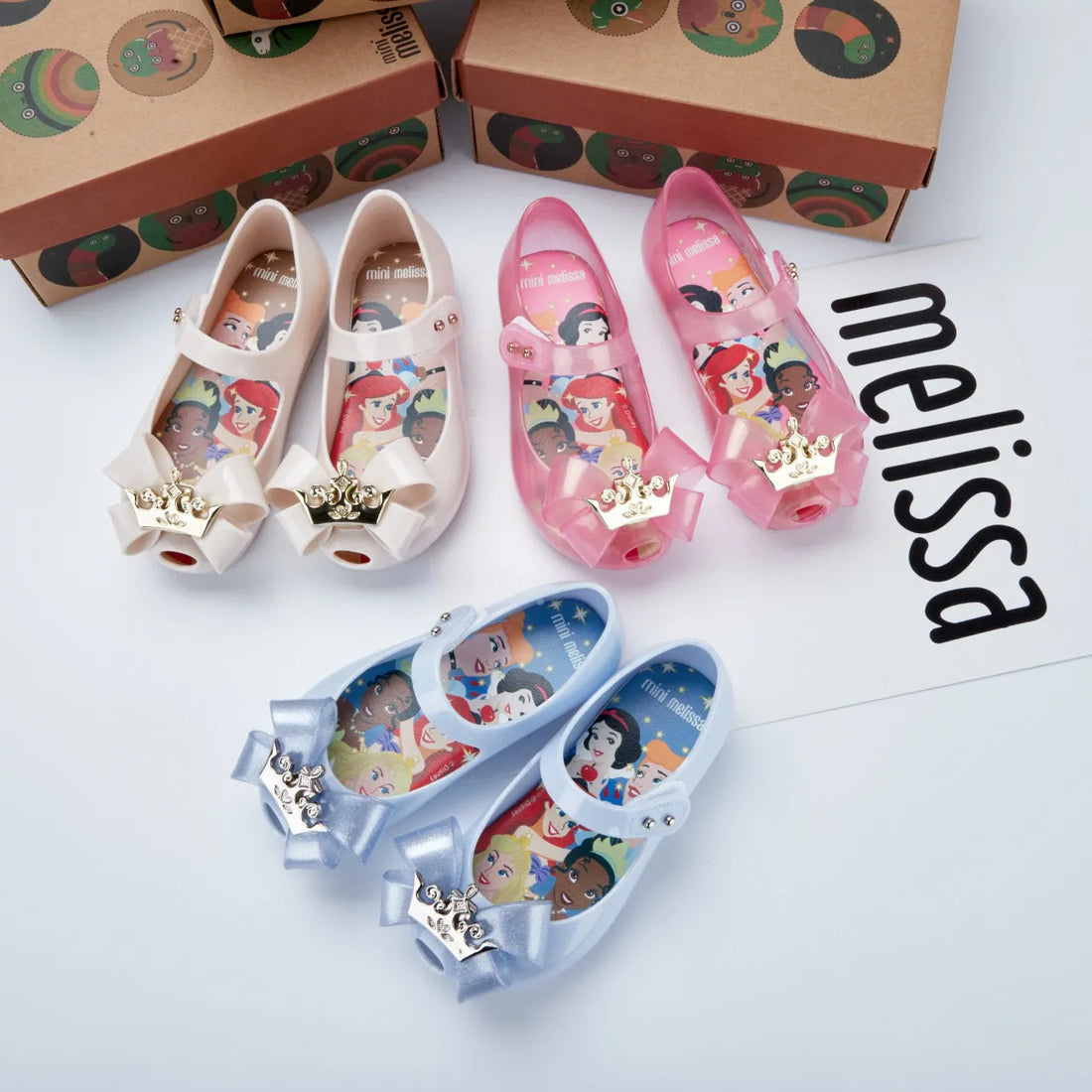 Mini Melissa DZNY Princess Flat Shoes